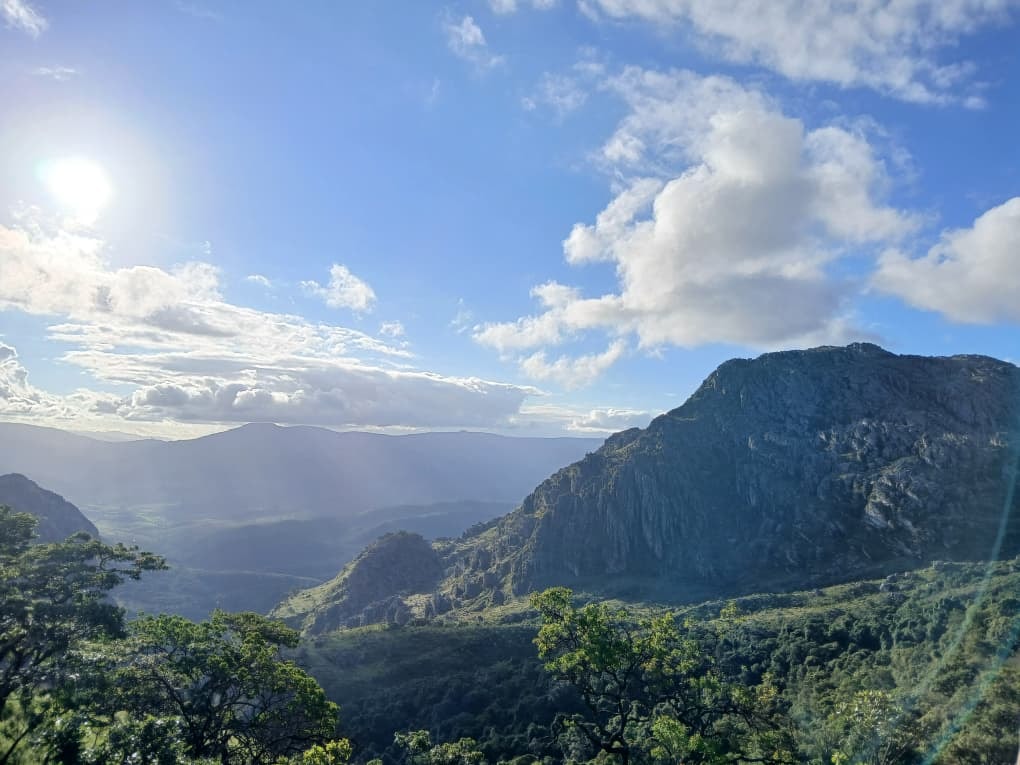 Mountain landscape in Zimbabwe’s Eastern Highlands